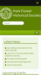 Mobile Screenshot of parkforesthistory.org